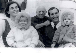 Lucia Bosé, la sua famiglia e Pablo Picasso